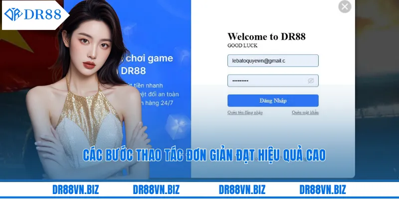 Các bước thao tác đơn giản đạt hiệu quả cao Các bước thao tác đơn giản đạt hiệu quả cao