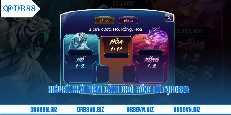 Hiểu rõ khái niệm cách chơi rồng hổ tại DR88