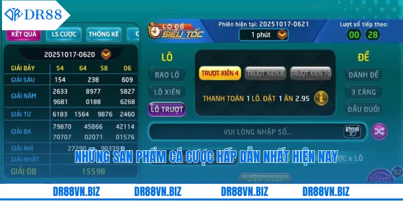 Những sản phẩm cá cược hấp dẫn nhất hiện nay